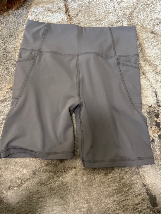 Gottex Pants - Gottex Women's Gray High-Rise Bike Shorts